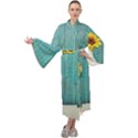 Sun Flower 3292932 960 720 Maxi Velour Kimono View1