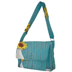 Sun Flower 3292932 960 720 Full Print Messenger Bag by vintage2030