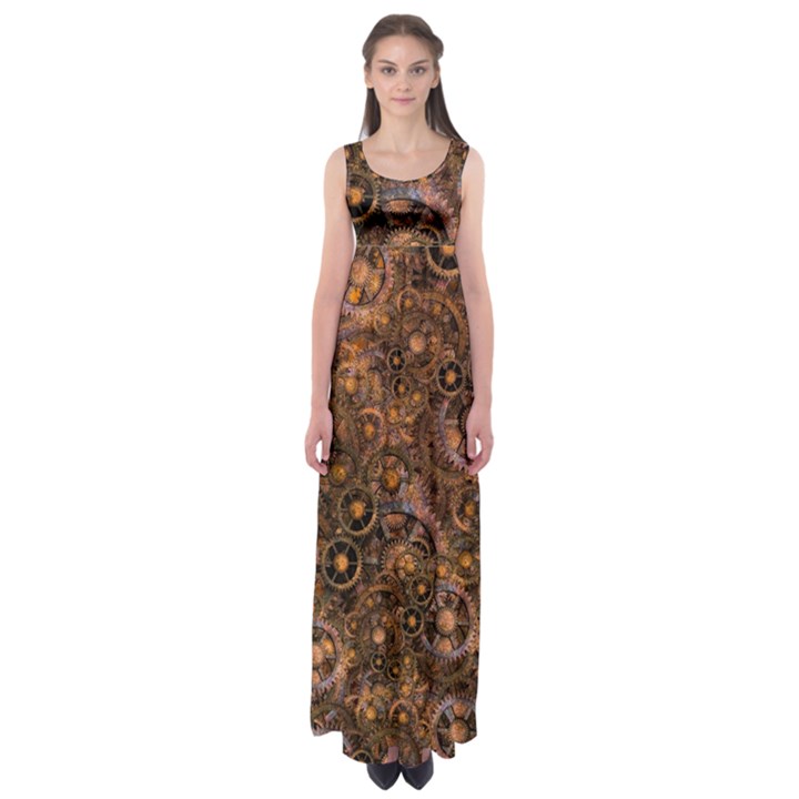 Steampunk 3169877 960 720 Empire Waist Maxi Dress