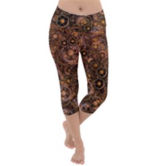 Steampunk 3169877 960 720 Lightweight Velour Capri Yoga Leggings by vintage2030