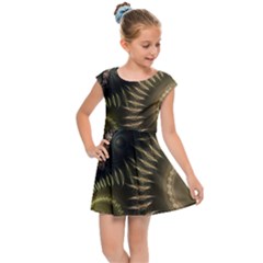 Fractal 2021756 960 720 Kids  Cap Sleeve Dress by vintage2030