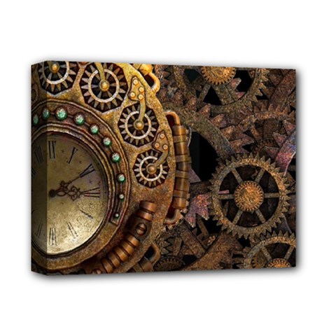 Steam 3160715 960 720 Deluxe Canvas 14  X 11  (stretched) by vintage2030