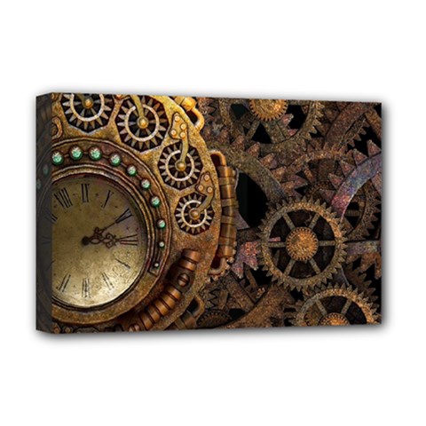 Steam 3160715 960 720 Deluxe Canvas 18  X 12  (stretched) by vintage2030