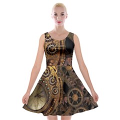 Steam 3160715 960 720 Velvet Skater Dress by vintage2030