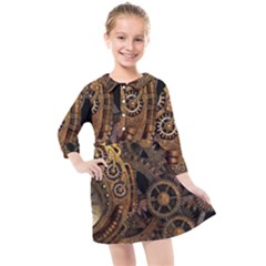 Steam 3160715 960 720 Kids  Quarter Sleeve Shirt Dress by vintage2030