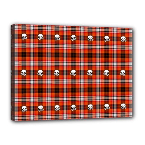 Plaid 857955 960 720 Canvas 16  X 12  (stretched) by vintage2030