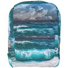 Waves 3975256 960 720 Full Print Backpack by vintage2030