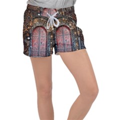 Steampunk 3222894 960 720 Women s Velour Lounge Shorts by vintage2030