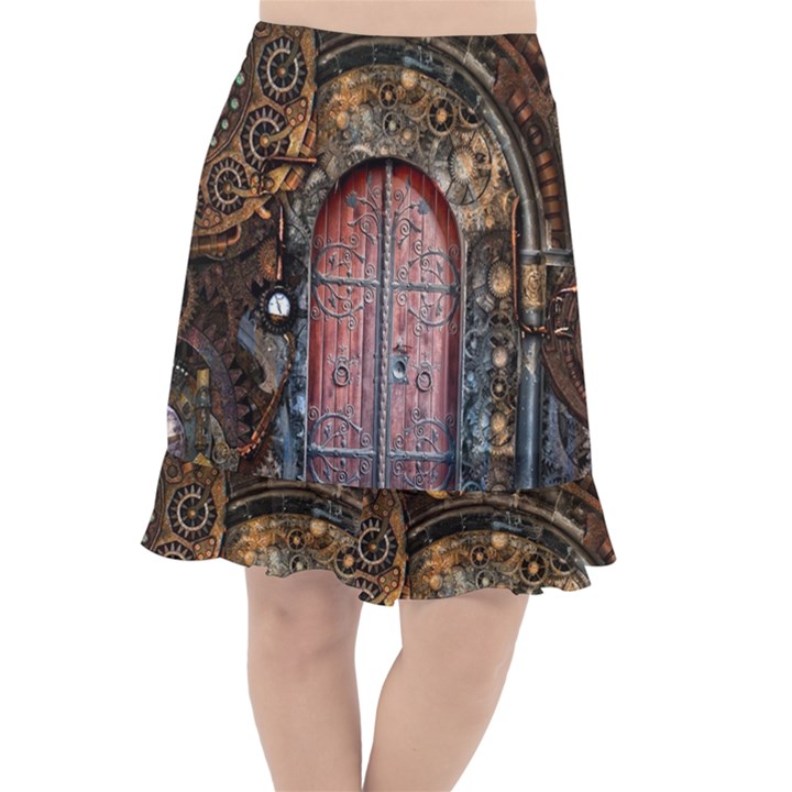 Steampunk 3222894 960 720 Fishtail Chiffon Skirt