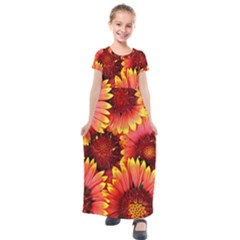 Background 1655938 960 720 Kids  Short Sleeve Maxi Dress by vintage2030