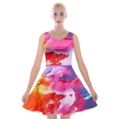 Abstract 2468874 960 720 Velvet Skater Dress