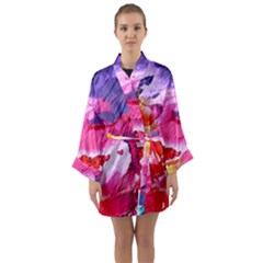 Abstract 2468874 960 720 Long Sleeve Satin Kimono