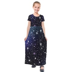 Star 67044 960 720 Kids  Short Sleeve Maxi Dress by vintage2030