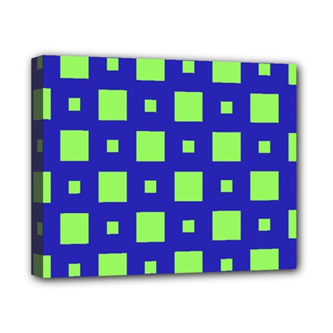 Squares Grid Seamless Canvas 10  x 8  (Stretched)