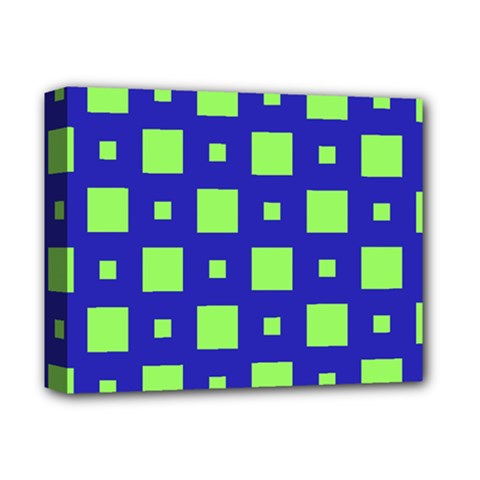 Squares Grid Seamless Deluxe Canvas 14  X 11  (stretched) by Vaneshart