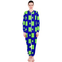 Squares Grid Seamless OnePiece Jumpsuit (Ladies) 