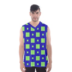 Squares Grid Seamless Men s SportsWear