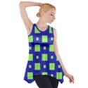 Squares Grid Seamless Side Drop Tank Tunic View1