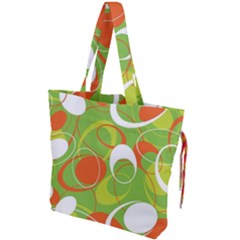 Abstract Seamless Pattern Background Drawstring Tote Bag by Vaneshart