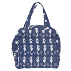 Seahorse Shell Pattern Boxy Hand Bag