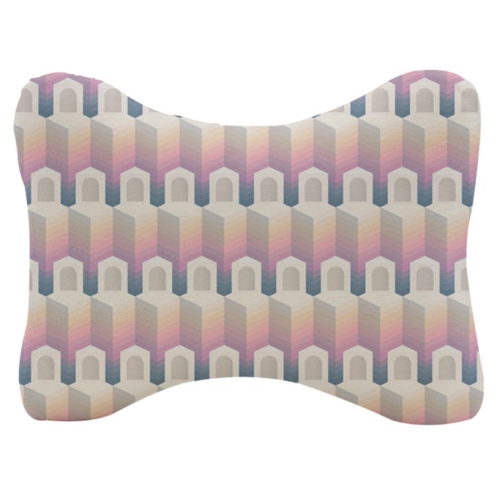 Seamless Pattern Background Entrance Velour Seat Head Rest Cushion