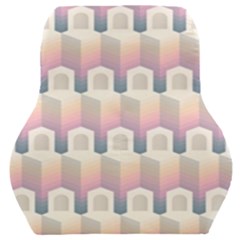 Seamless Pattern Background Entrance Car Seat Back Cushion  by Vaneshart