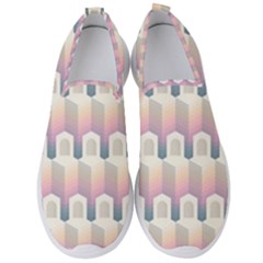 Seamless Pattern Background Entrance Men s Slip On Sneakers by Vaneshart