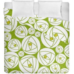 Rose Abstract Rose Garden Duvet Cover Double Side (king Size) by Vaneshart