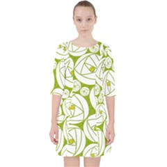 Rose Abstract Rose Garden Pocket Dress by Vaneshart