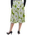 Rose Abstract Rose Garden Classic Velour Midi Skirt  View2