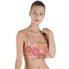 Abstract Seamless Pattern Graphic Pattern Layered Top Bikini Top  by Vaneshart