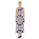 Seamless Pattern With Maple Leaves Sleeveless Maxi Dress View2