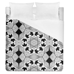 Seamless Pattern With Maple Leaves Duvet Cover (queen Size) by Vaneshart