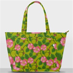 Roses Flowers Pattern Back Pocket Shoulder Bag 