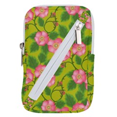 Roses Flowers Pattern Belt Pouch Bag (large)