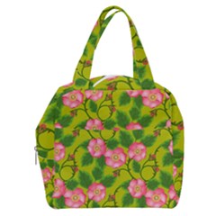 Roses Flowers Pattern Boxy Hand Bag by Vaneshart