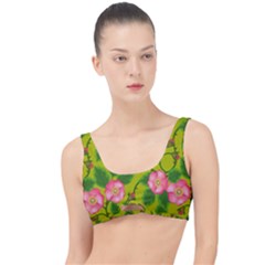 Roses Flowers Pattern The Little Details Bikini Top