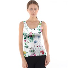 Leaves Green Aop Tank Top by Vaneshart