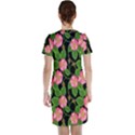 Roses Flowers Bud Short Sleeve Nightdress View2