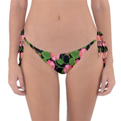 Roses Flowers Bud Reversible Bikini Bottom by Vaneshart