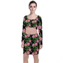 Roses Flowers Bud Top and Skirt Sets View1