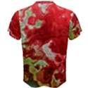 Abstract Stain Red Men s Cotton Tee View2