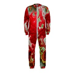 Abstract Stain Red Onepiece Jumpsuit (kids) by Vaneshart