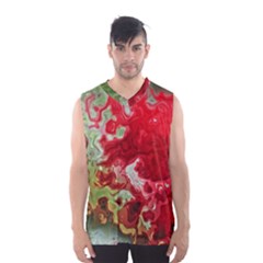 Abstract Stain Red Men s Sportswear by Vaneshart