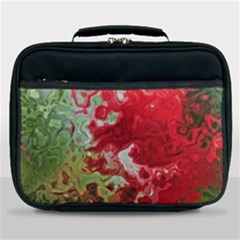 Abstract Stain Red Lunch Bag by Vaneshart