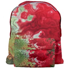 Abstract Stain Red Giant Full Print Backpack by Vaneshart