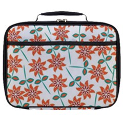 Vector Flower Floral Full Print Lunch Bag