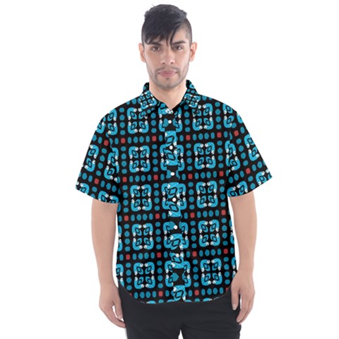 Pattern Seamless Seamless Pattern Men s Short Sleeve Shirt by Vaneshart