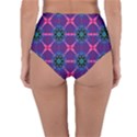 Seamless Wallpaper Art Reversible High-Waist Bikini Bottoms View4