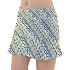 Abstract Seamless Pattern Graphic Tennis Skirt by Vaneshart